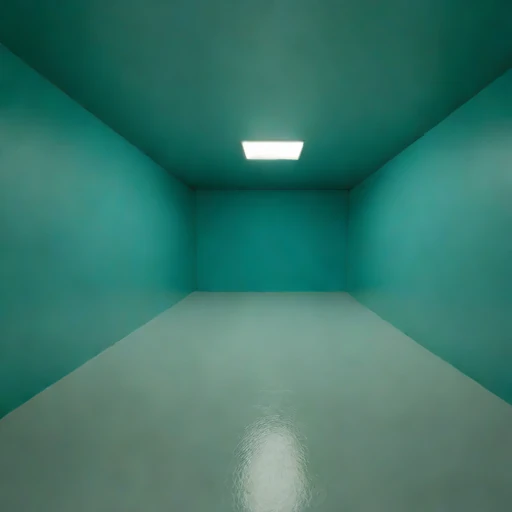 A decline-ramp storage cavern, photographed against a plain background