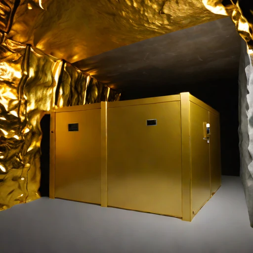 A decline-ramp storage cavern, photographed against a plain background
