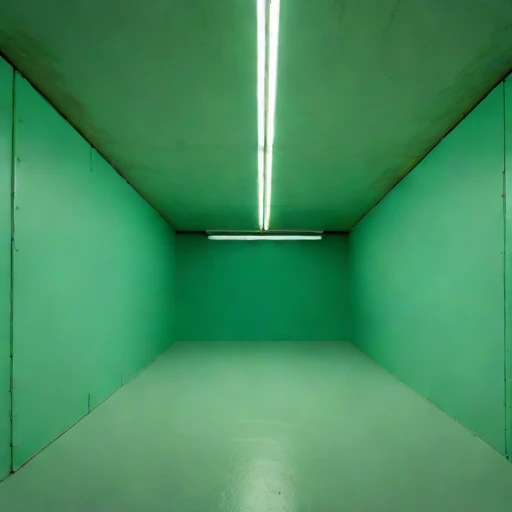 A decline-ramp storage cavern, photographed against a plain background