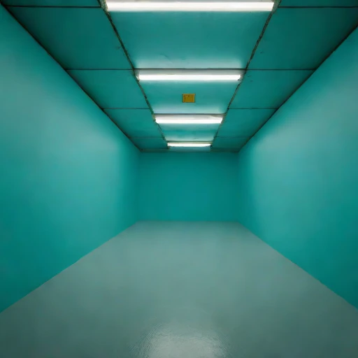 A decline-ramp storage cavern, photographed against a plain background