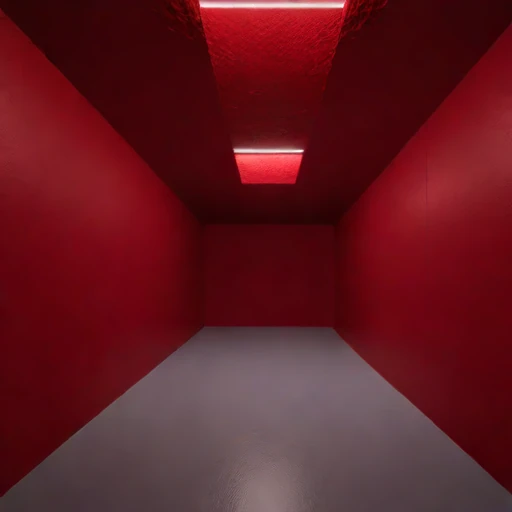 A decline-ramp storage cavern, photographed against a plain background