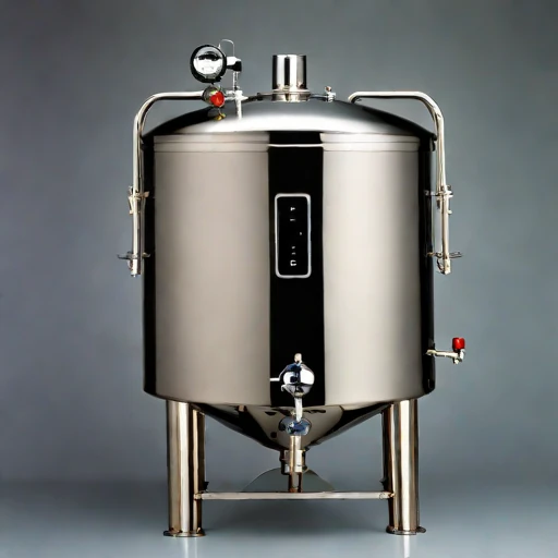 A diauxic-stage starter vat, photographed against a plain background