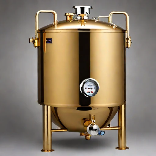 A diauxic-stage starter vat, photographed against a plain background