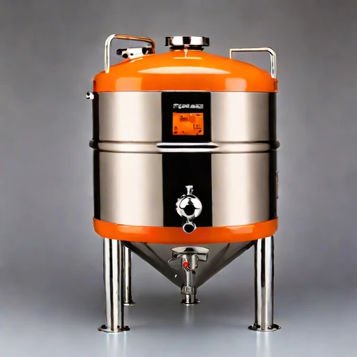 A diauxic-stage starter vat, photographed against a plain background