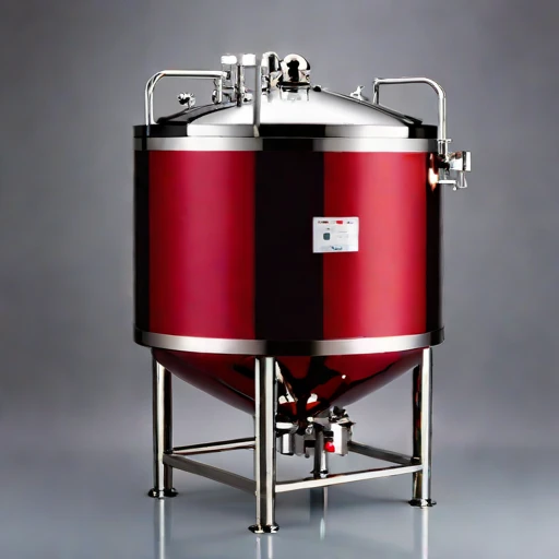 A diauxic-stage starter vat, photographed against a plain background