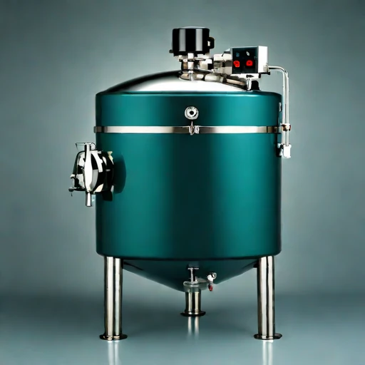 A diauxic-stage starter vat, photographed against a plain background
