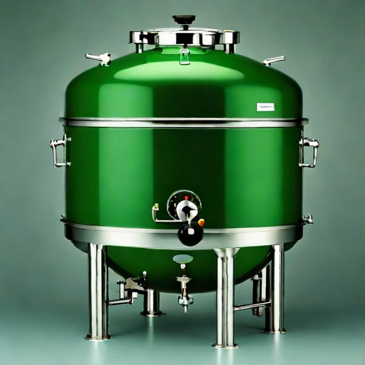 A diauxic-stage starter vat, photographed against a plain background