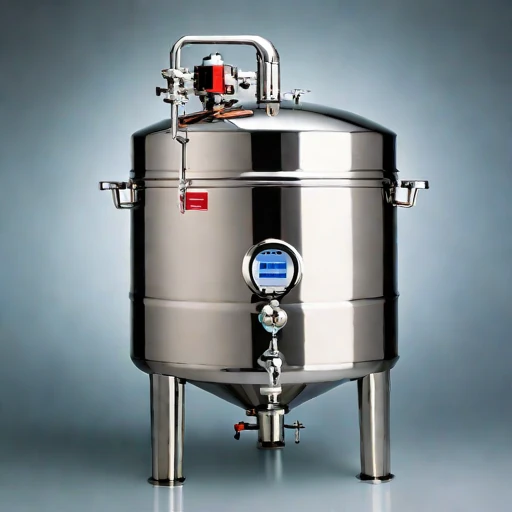 A diauxic-stage starter vat, photographed against a plain background