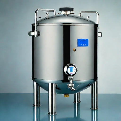 A diauxic-stage starter vat, photographed against a plain background