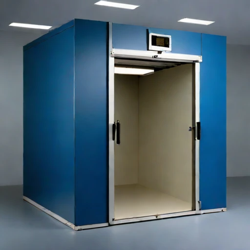 A eutectic-buffered dairy cellar, photographed against a plain background