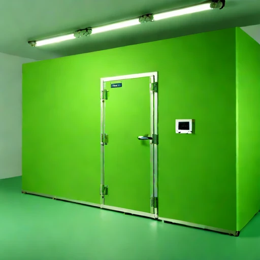 A eutectic-buffered dairy cellar, photographed against a plain background