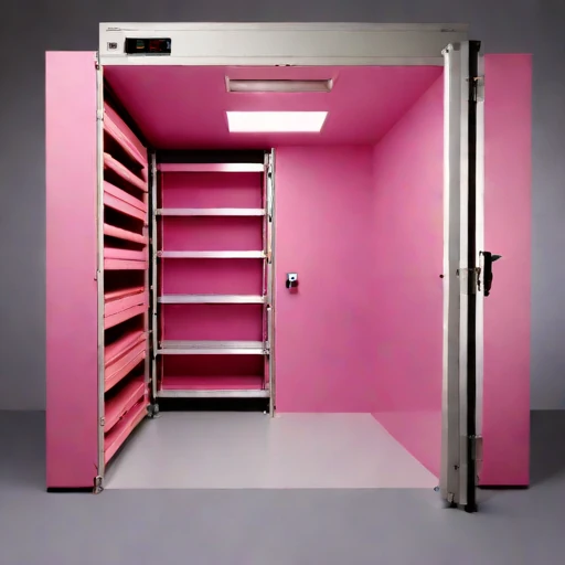 A eutectic-buffered dairy cellar, photographed against a plain background