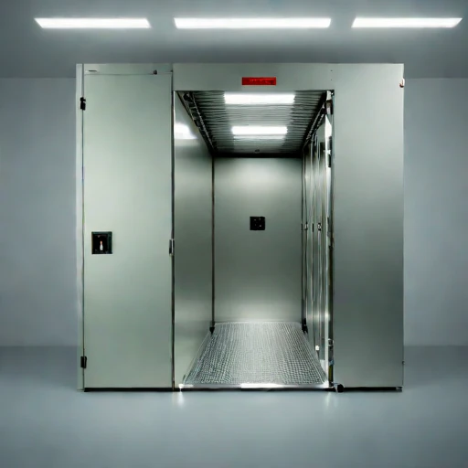 A eutectic-buffered dairy cellar, photographed against a plain background