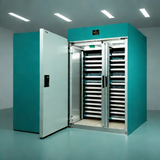 A eutectic-buffered dairy cellar, photographed against a plain background