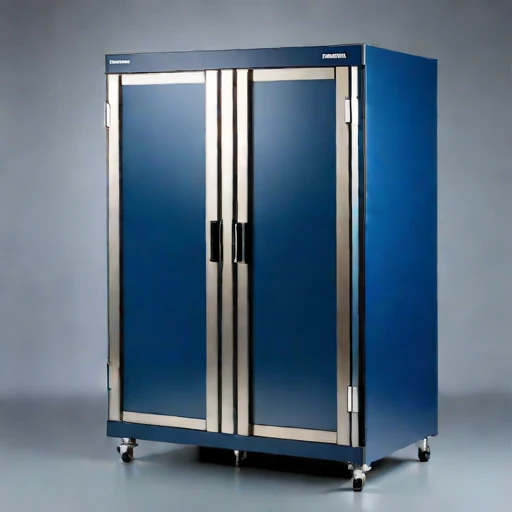 A eutectic-buffered film cold store, photographed against a plain background