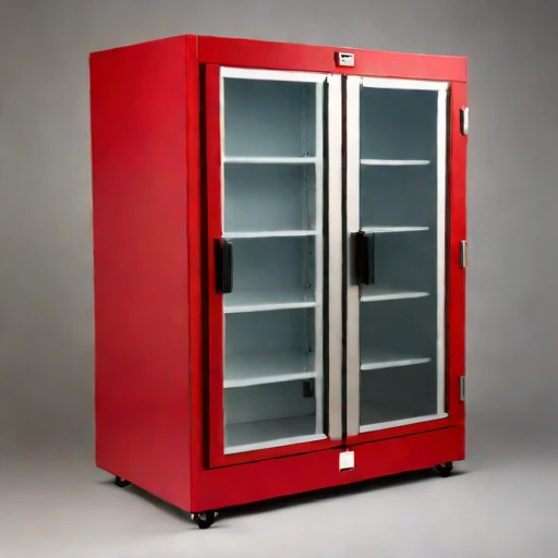 A eutectic-buffered film cold store, photographed against a plain background