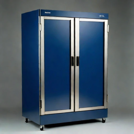 A eutectic-buffered film cold store, photographed against a plain background