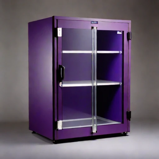 A eutectic-buffered film cold store, photographed against a plain background