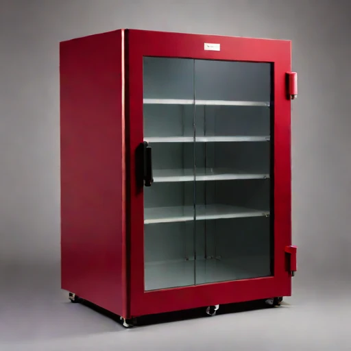 A eutectic-buffered film cold store, photographed against a plain background