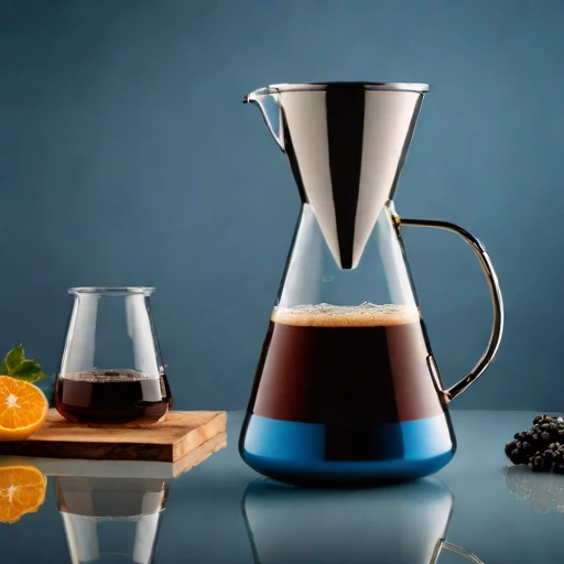 A eutectic-jacket cold-brew column, photographed against a plain background