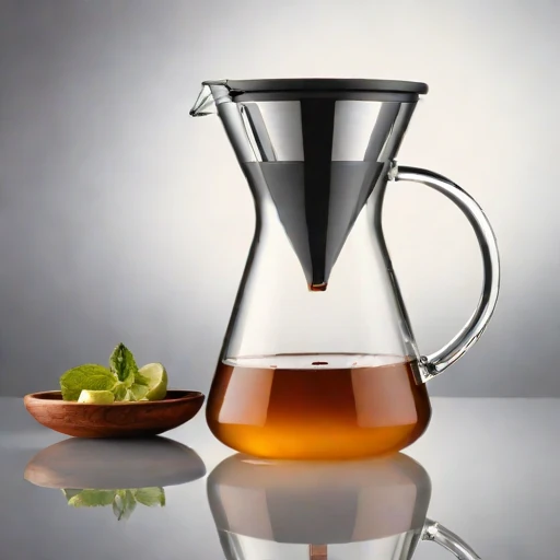 A eutectic-jacket cold-brew column, photographed against a plain background