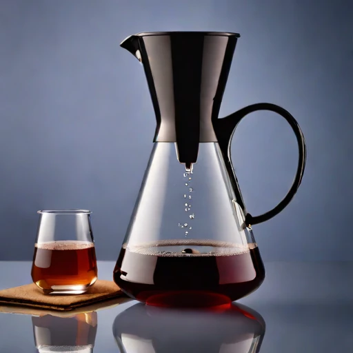 A eutectic-jacket cold-brew column, photographed against a plain background