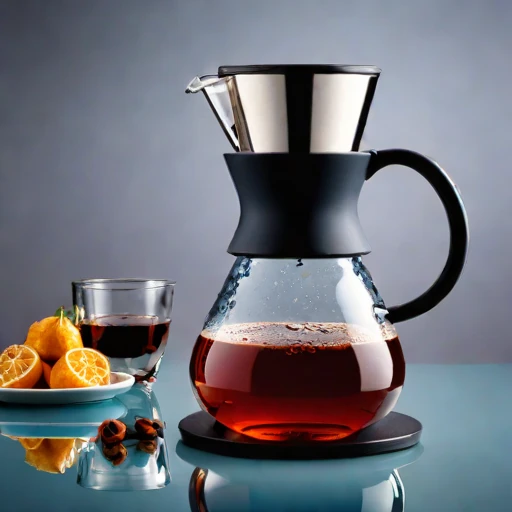 A eutectic-jacket cold-brew column, photographed against a plain background