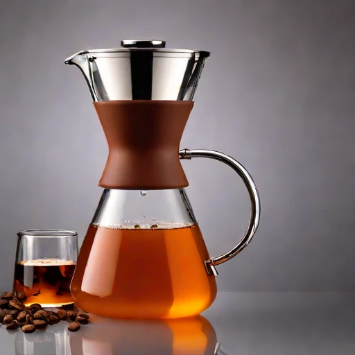A eutectic-jacket cold-brew column, photographed against a plain background