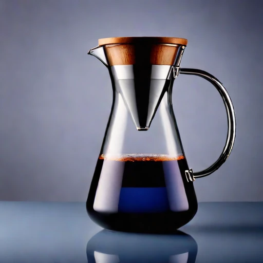 A eutectic-jacket cold-brew column, photographed against a plain background