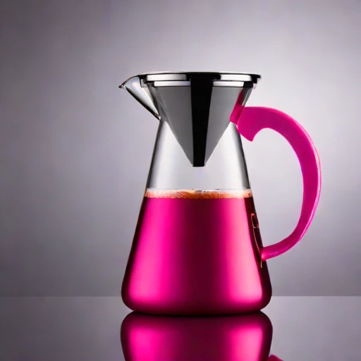 A eutectic-jacket cold-brew column, photographed against a plain background