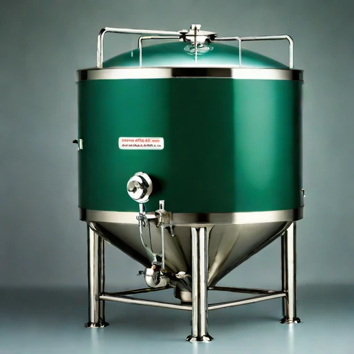 An evaporite-mineral brining tun, photographed against a plain background