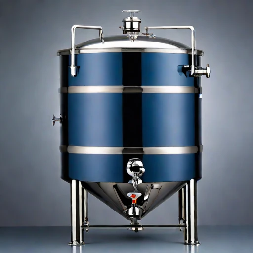 An evaporite-mineral brining tun, photographed against a plain background