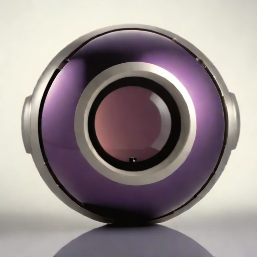 An estuarine-mud viewing capsule, photographed against a plain background