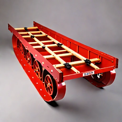 An esker-ridge cargo yoke, photographed against a plain background