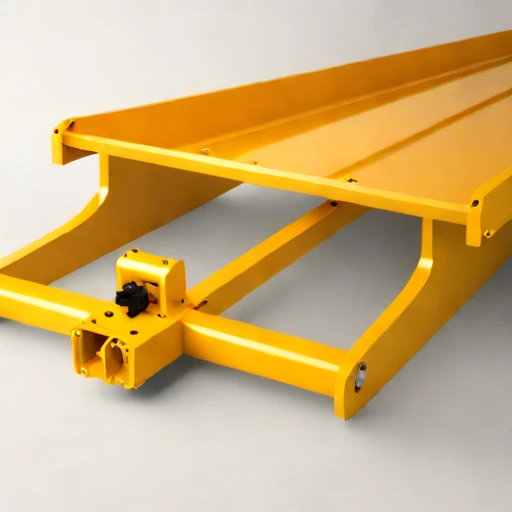 An esker-ridge cargo yoke, photographed against a plain background