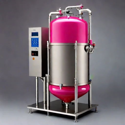 A eutectic-stage freeze concentrator, photographed against a plain background