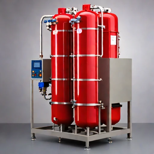 A eutectic-stage freeze concentrator, photographed against a plain background
