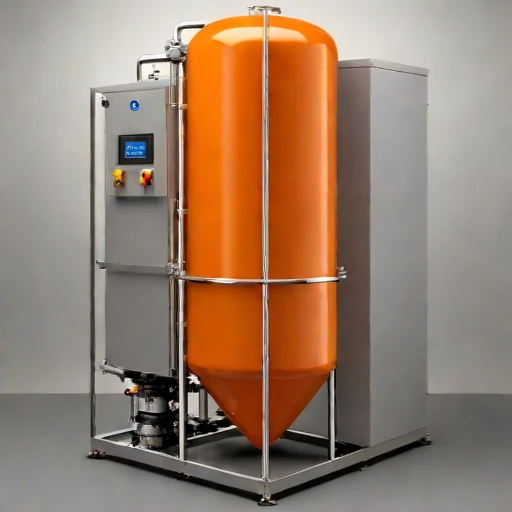A eutectic-stage freeze concentrator, photographed against a plain background