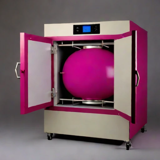 A eutectoid-stage hardening retort, photographed against a plain background