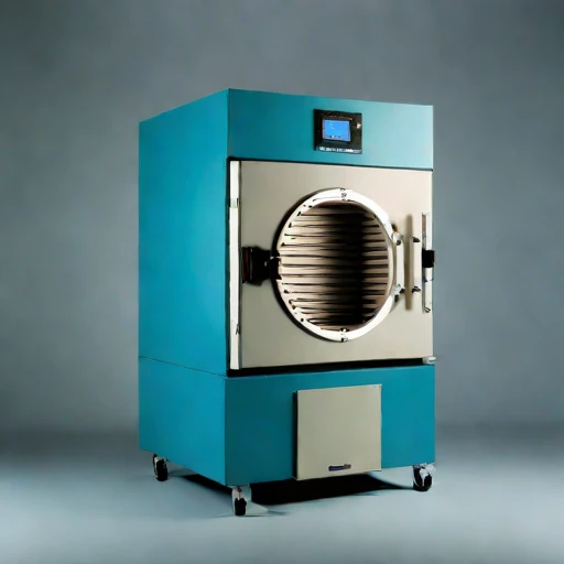 A eutectoid-stage hardening retort, photographed against a plain background
