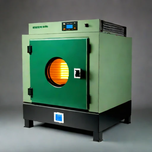 A eutectoid-stage hardening retort, photographed against a plain background