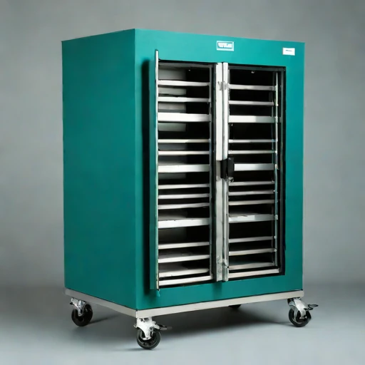 An enthalpy-wheel conditioning bay, photographed against a plain background