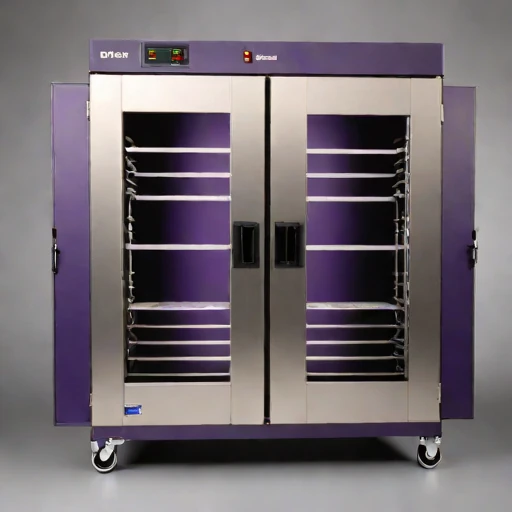 An enthalpy-wheel conditioning bay, photographed against a plain background