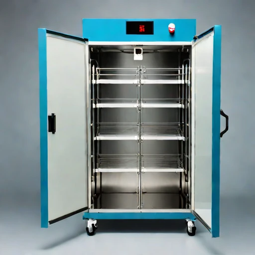 An enthalpy-wheel conditioning bay, photographed against a plain background