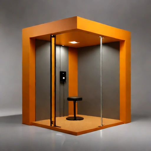 A firn-core acoustic test cell, photographed against a plain background
