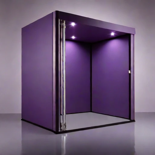 A firn-core acoustic test cell, photographed against a plain background