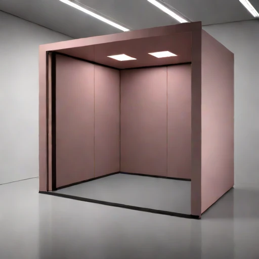 A firn-core acoustic test cell, photographed against a plain background