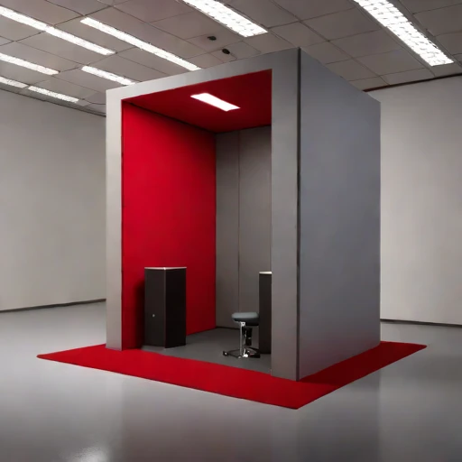A firn-core acoustic test cell, photographed against a plain background