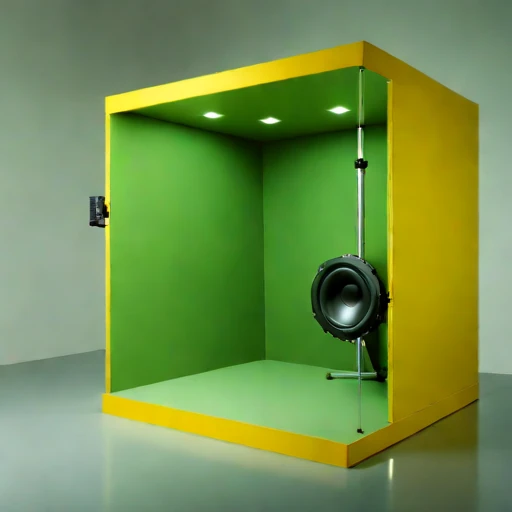 A firn-core acoustic test cell, photographed against a plain background