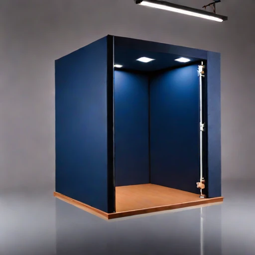 A firn-core acoustic test cell, photographed against a plain background